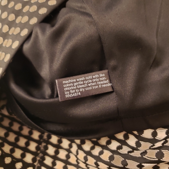 Black and Cream Polka Dot Skirt Size XS by The Limited - Picture 3 of 8